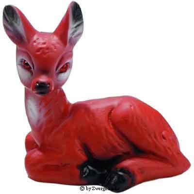 Deko Figur Reh, liegend